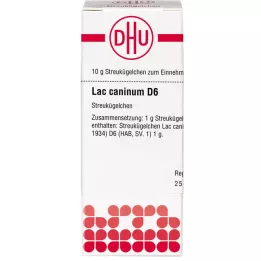 LAC CANINUM D 6 σφαιρίδια, 10 g