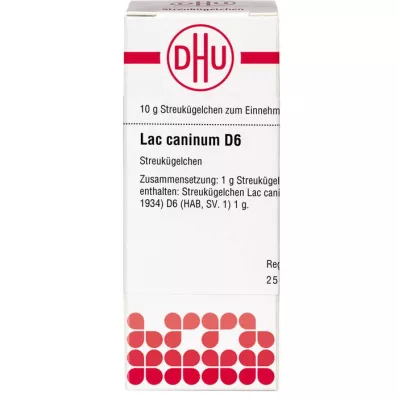 LAC CANINUM D 6 σφαιρίδια, 10 g