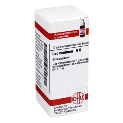 LAC CANINUM D 6 σφαιρίδια, 10 g