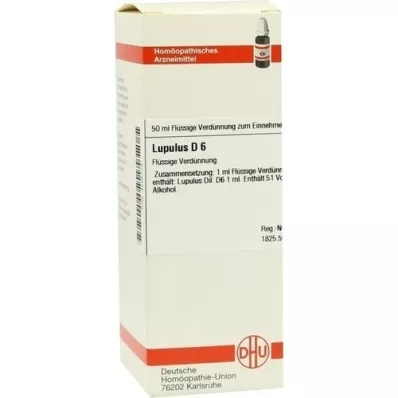 LUPULUS Αραίωση D 6, 50 ml
