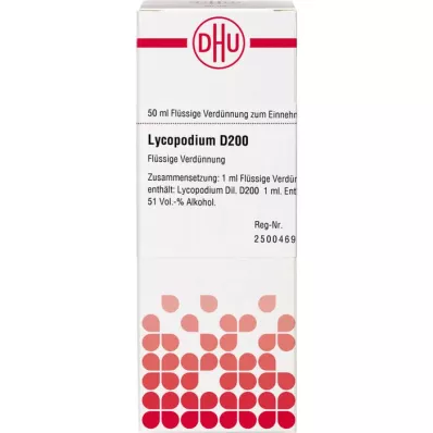 LYCOPODIUM D 200 αραίωση, 50 ml