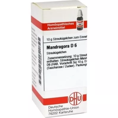 MANDRAGORA D 6 σφαιρίδια, 10 g