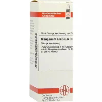 MANGANUM ACETICUM Αραίωση D 6, 20 ml