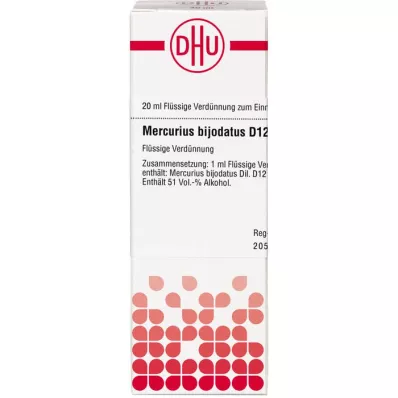 MERCURIUS BIJODATUS D 12 αραίωση, 20 ml