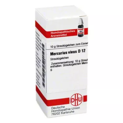 MERCURIUS VIVUS D 12 σφαιρίδια, 10 g