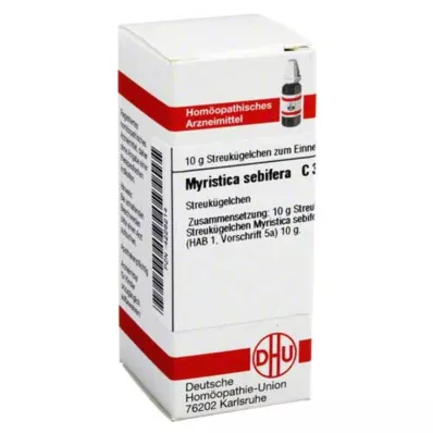 DHU Myristica sebifera C 30 σφαιρίδια, 10 g DHU Myristica sebifera C 30 σφαιρίδια, 10 g