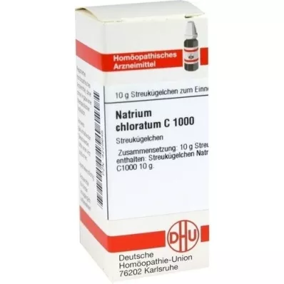 NATRIUM CHLORATUM C 1000 σφαιρίδια, 10 g