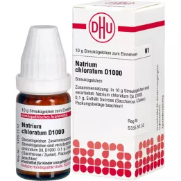 NATRIUM CHLORATUM D 1000 σφαιρίδια, 10 g