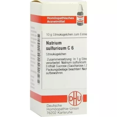NATRIUM SULFURICUM C 6 σφαιρίδια, 10 g