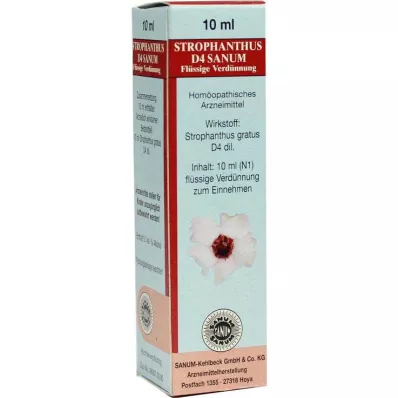 Strophanthus D 4 Sanum drip, 10 ml