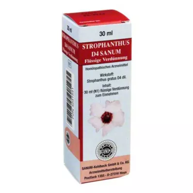 Strophanthus D 4 Sanum drip, 30 ml