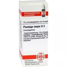 PLANTAGO MAJOR D 3 σφαιρίδια, 10 g