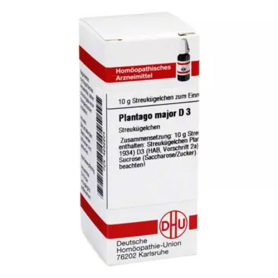PLANTAGO MAJOR D 3 σφαιρίδια, 10 g