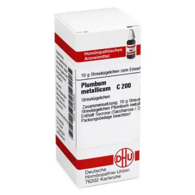 DHU Plumbum metallicum C 200 σφαιρίδια, 10 γρ