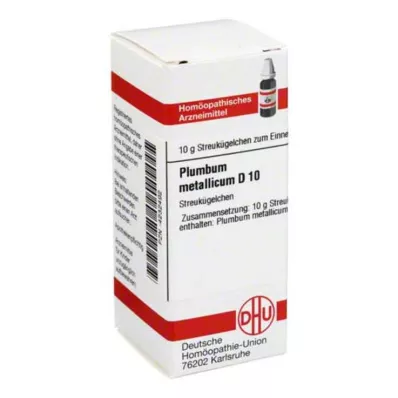 PLUMBUM METALLICUM D 10 σφαιρίδια, 10 g