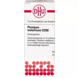 PLUMBUM METALLICUM D 200 σφαιρίδια, 10 g