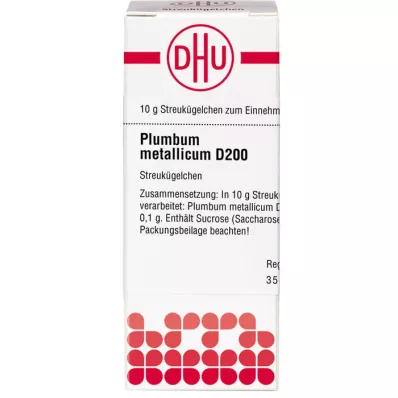 PLUMBUM METALLICUM D 200 σφαιρίδια, 10 g