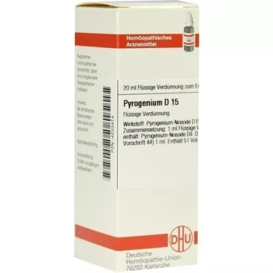 PYROGENIUM D 15 αραίωση, 20 ml