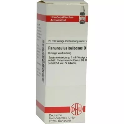 RANUNCULUS BULBOSUS D 12 αραίωση, 20 ml