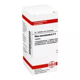 RHUS TOXICODENDRON C 6 δισκία, 80 κάψουλες