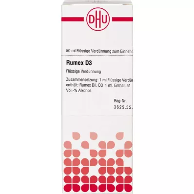 RUMEX Αραίωση D 3, 50 ml