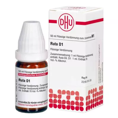 RUTA D 1 αραίωση, 50 ml