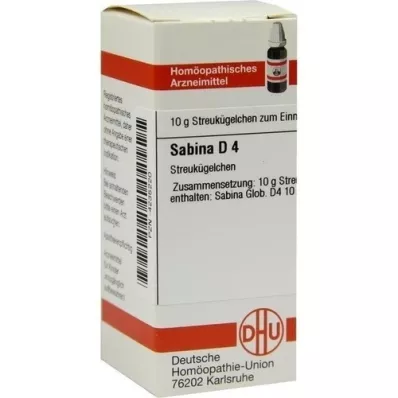 SABINA D 4 σφαιρίδια, 10 g