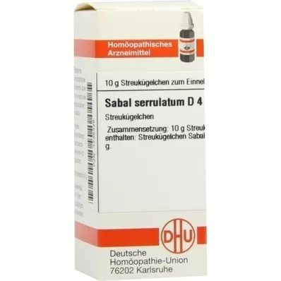 SABAL SERRULATUM D 4 σφαιρίδια, 10 g