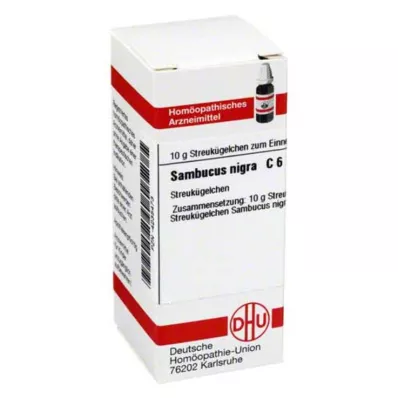 SAMBUCUS NIGRA C 6 σφαιρίδια, 10 g