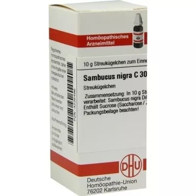 SAMBUCUS NIGRA C 30 σφαιρίδια, 10 g