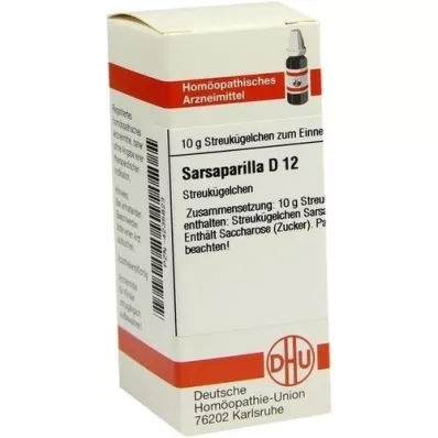 SARSAPARILLA D 12 σφαιρίδια, 10 g