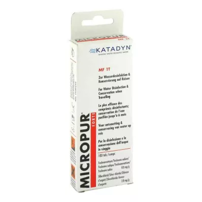 MICROPUR forte MF δισκία 1T, 100 τεμάχια