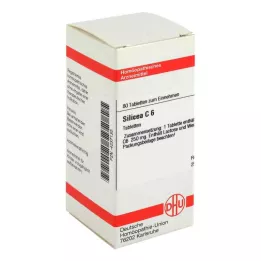 SILICEA C 6 δισκία, 80 κάψουλες