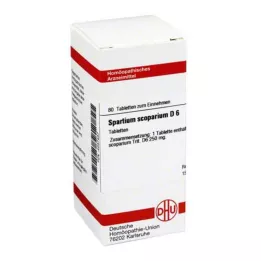 SPARTIUM SCOPARIUM D 6 δισκία, 80 κάψουλες