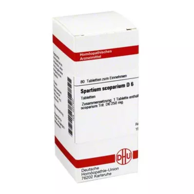 DHU Spartium Scoparium D 6 ταμπλέτες, 80 τεμ