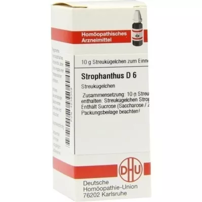 STROPHANTHUS D 6 σφαιρίδια, 10 g