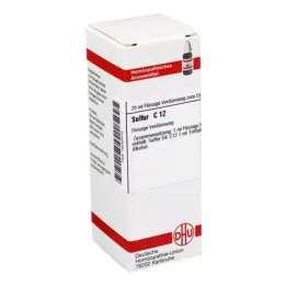 SULFUR Αραίωση C 12, 20 ml