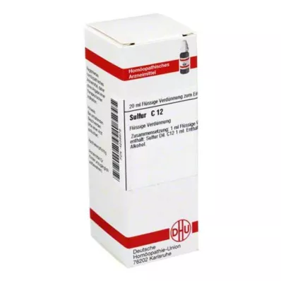 SULFUR Αραίωση C 12, 20 ml