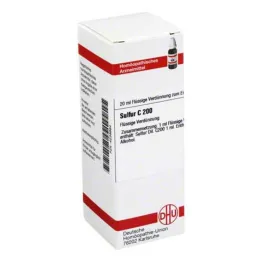 SULFUR Αραίωση C 200, 20 ml