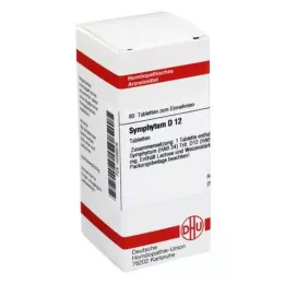 SYMPHYTUM D 12 δισκία, 80 κάψουλες