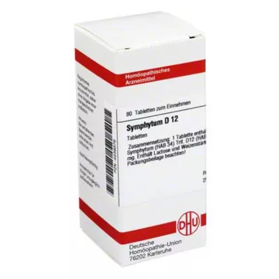 DHU Symphytum D 12 ταμπλέτες, 80 τεμ