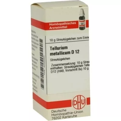 TELLURIUM metallicum D 12 σφαιρίδια, 10 g