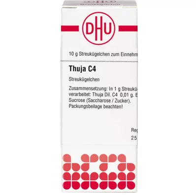 THUJA C 4 σφαιρίδια, 10 g