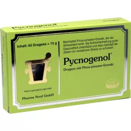 PYCNOGENOL KIEFERNRINDENEXTRAKT Pharma Nord Drag, 60 τεμάχια