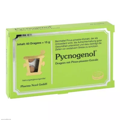 PYCNOGENOL KIEFERNRINDENEXTRAKT Pharma Nord Drag, 60 τεμάχια