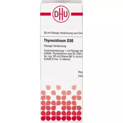 THYREOIDINUM D 30 αραίωση, 20 ml