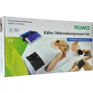 RÖWO Κρύα-θερμή κομπρέσα με επίδεσμο velcro 2 τεμάχια, 1 P