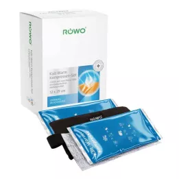 RÖWO Κρύα-θερμή κομπρέσα με επίδεσμο velcro 2 τεμάχια, 1 P
