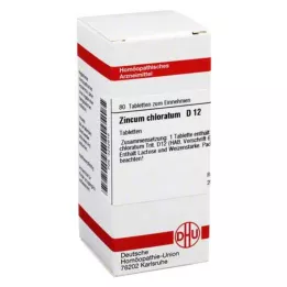 ZINCUM CHLORATUM D 12 δισκία, 80 κάψουλες