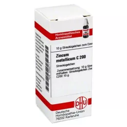ZINCUM METALLICUM C 200 σφαιρίδια, 10 g
